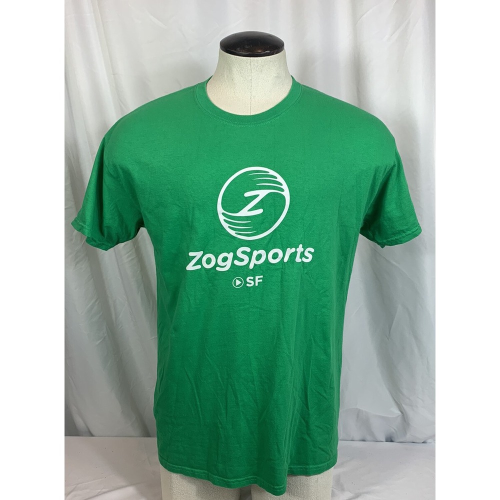 Zog Sports San Francisco Size L Large T-Shirt Green
